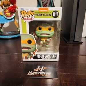 Teenage Mutant Ninja Turtles 1990 Michelangelo Sausage Link Nunchucks Funko Pop!